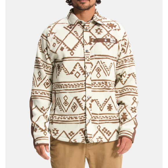 The North Face Printed Gordon Lyons Shacket Geo Print Men's Size Large H14146 - Picture 16 of 16